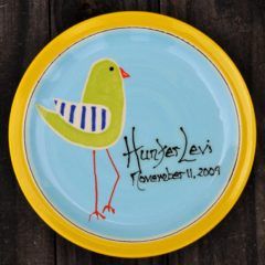 Baby Belle Plate - Bird