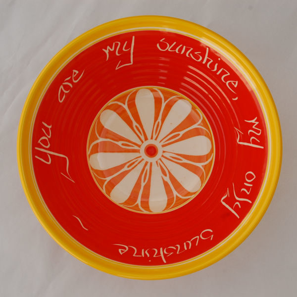 12" flame/orange/sun